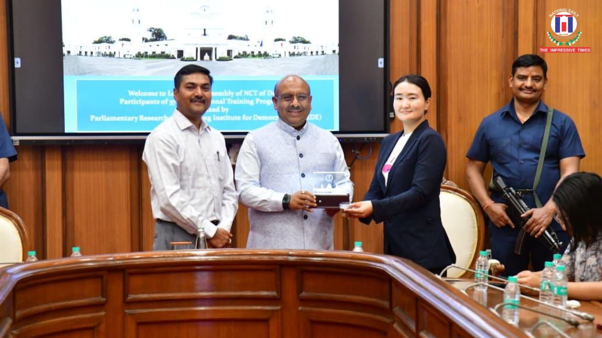 Delhi Assembly Hosts 43 Foreign Delegates, Speaker Vijender Gupta Highlights Legislative Drafting