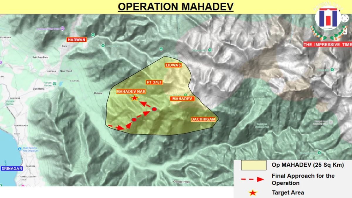 Pakistan-Linked Terror Messaging Exposed After Pahalgam Attack as 93-Day Hunt Ends in Killings
