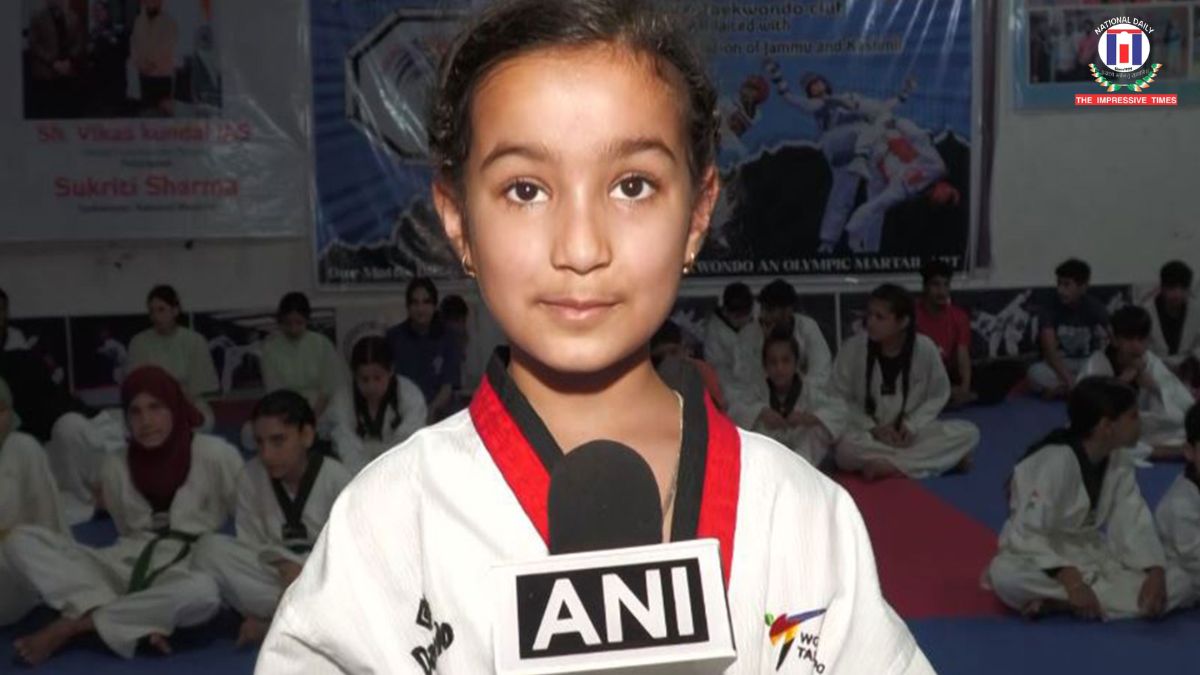8 Year Old Gurnoor Kaur Becomes Youngest Taekwondo Black Belt in Jammu and Kashmir