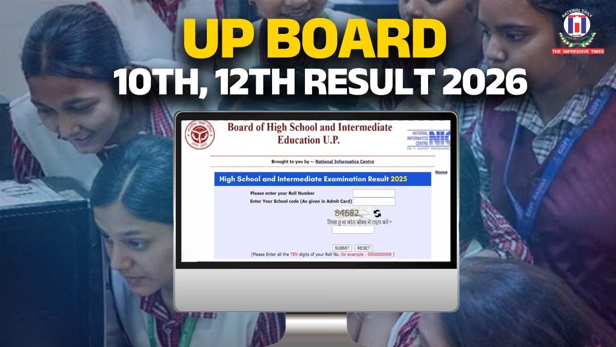 UP Board 10th and 12th Result 2026 to Be Declared Today at 4 PM
