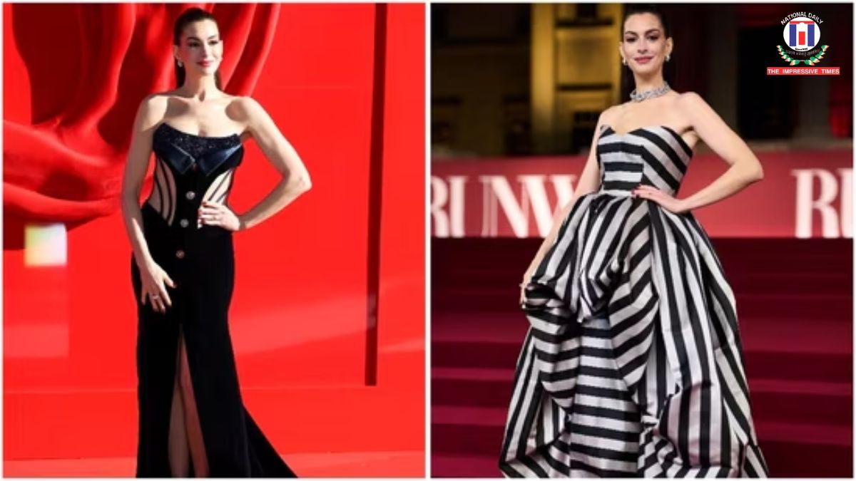 Anne Hathaway Stuns London Premiere with Two Show-Stopping Looks for The Devil Wears Prada 2