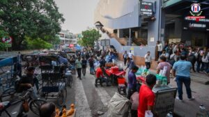 Massive Crowd at Religious Event Triggers Traffic Chaos in Rohini, Metro Entry Curbed