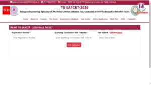 TG EAPCET 2026 Admit Card Released for Agriculture and Pharmacy Stream