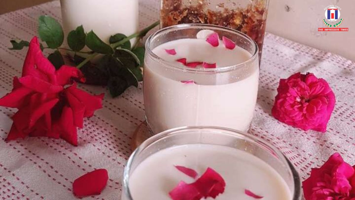 Gulkand Milk Recipe for a Naturally Cooling Summer Drink