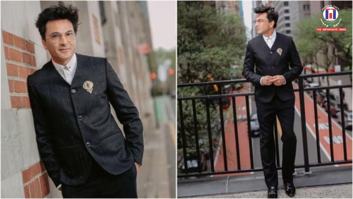 Vikas Khanna stuns at TIME100 Gala in Louis Vuitton bandhgala
