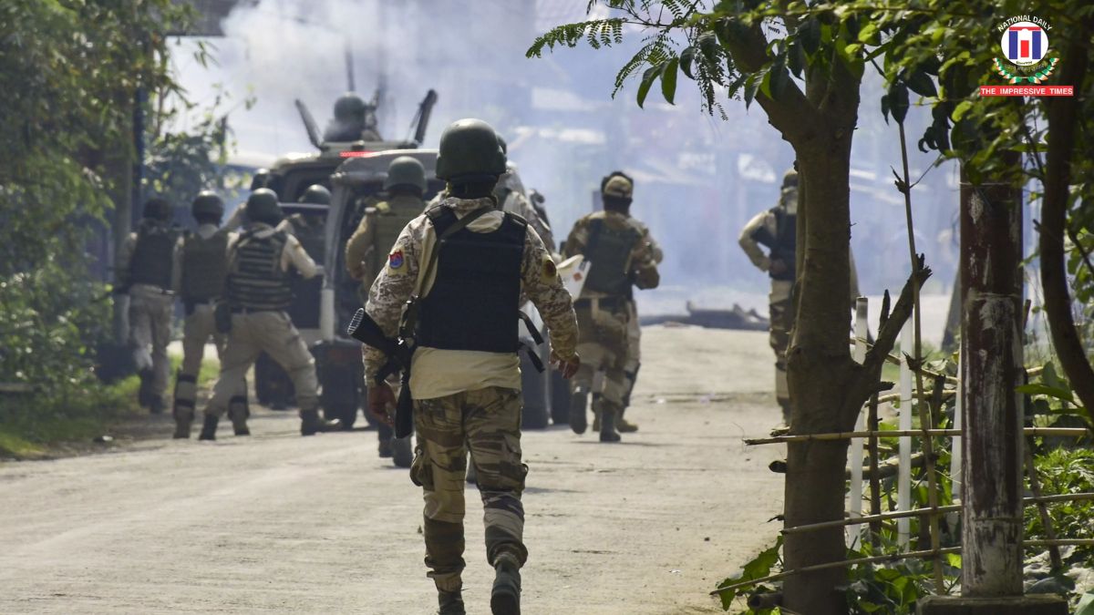 Peace March Turns Tense in Manipur as Protesters Clash with Police