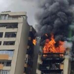 Massive Fire Breaks Out in Ghaziabad High-Rise, Multiple Flats Affected