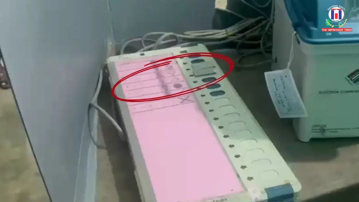 BJP Alleges Irregularities in Falta Polling, Claims EVM Button Tampered With Tape in West Bengal Phase 2 Voting