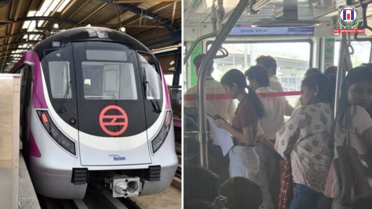Delhi Metro Magenta Line Hit by Signal Failure, Commuters Face Long Delays