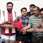 Nayab Singh Saini Meets Punjab Dhanak Delegation at Chandigarh Residence