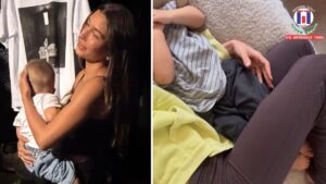 Hailey Bieber Shows Off Stylish “Cool Mom” Vibes in Easter Social Media Post