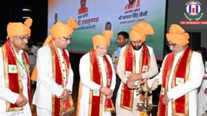 Vice President C. P. Radhakrishnan and Haryana Governor Prof. Ashim Kumar Ghosh attend Convocation Ceremony
