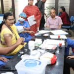 Free Health Camp Held at NPTI Faridabad Draws Large Participation
