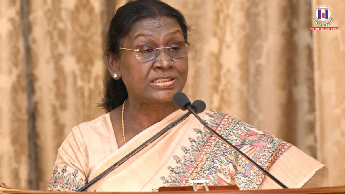 President Murmu Urges Young Officers to Drive Nation Building Through Infrastructure Development