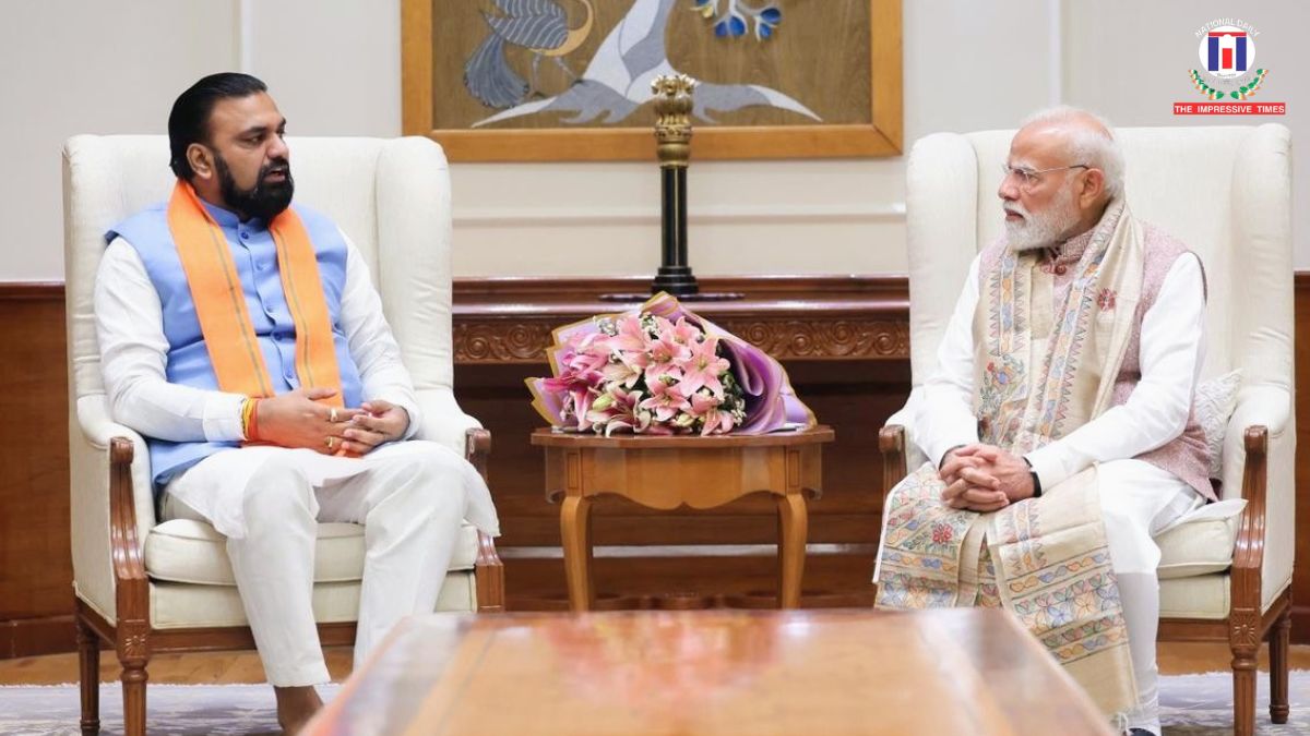 Samrat Choudhary Meets PM Modi to Push Vision of Developed India, Prosperous Bihar