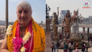 Anupam Kher Experiences Spiritual Calm During Visit to Mahakaleshwar Temple