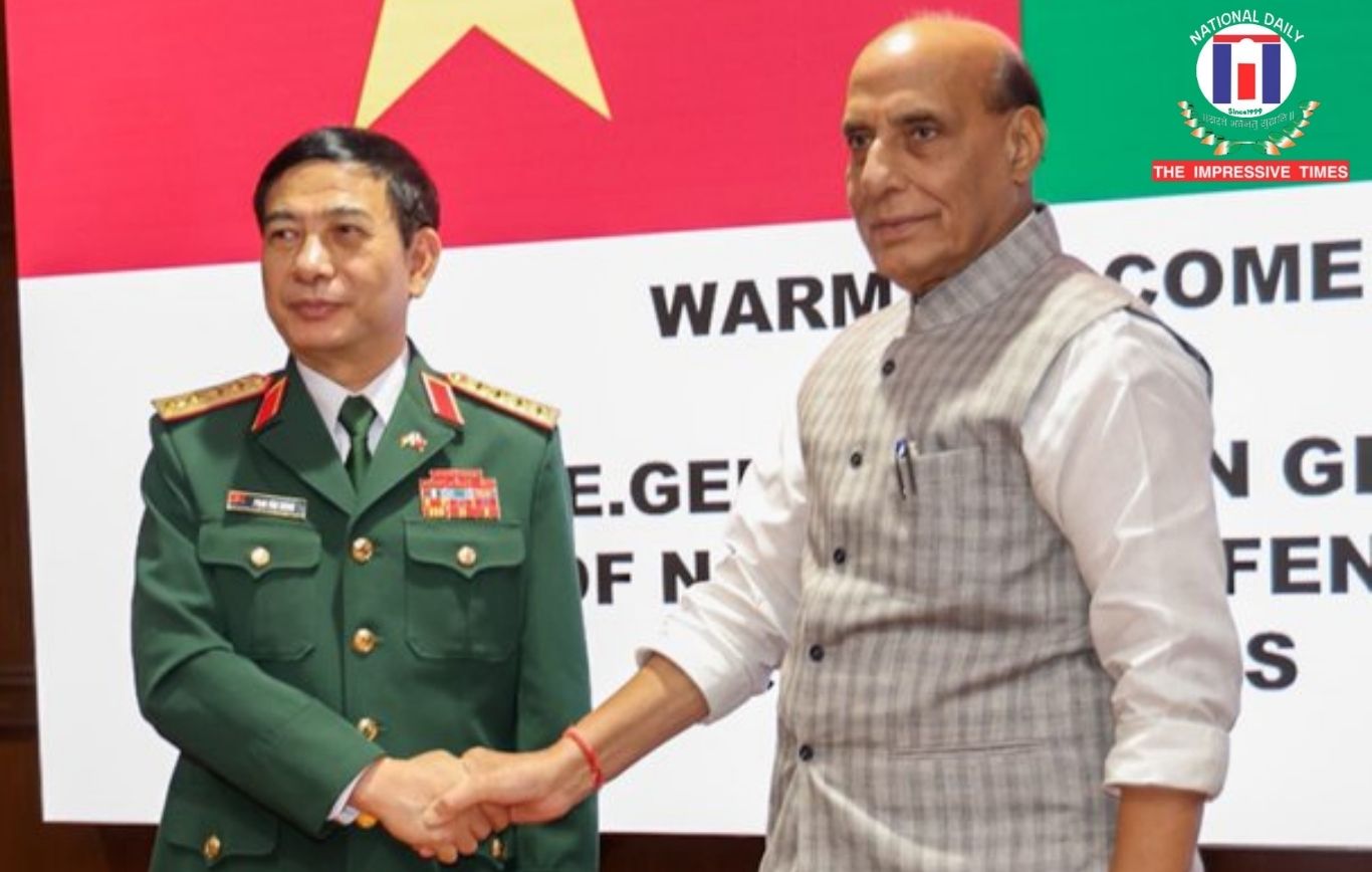Defence Minister Rajnath Singh Extends Greetings to Vietnam’s New Deputy…