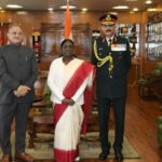 President Droupadi Murmu Reviews Training Excellence at Army Training Command in Shimla