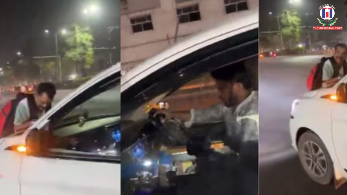 Man dragged on car bonnet for 2 km after road rage over indicator in Telangana’s Meerpet