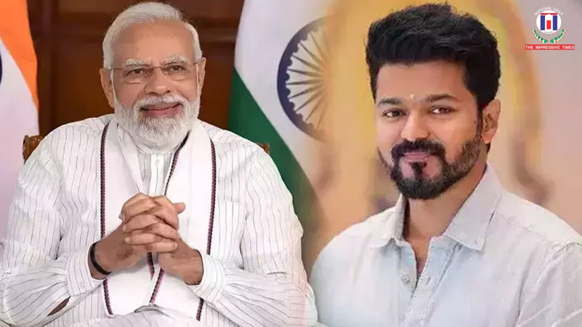 PM Narendra Modi Extends Greetings to C. Joseph Vijay on Assuming Office as Tamil Nadu Chief Minister