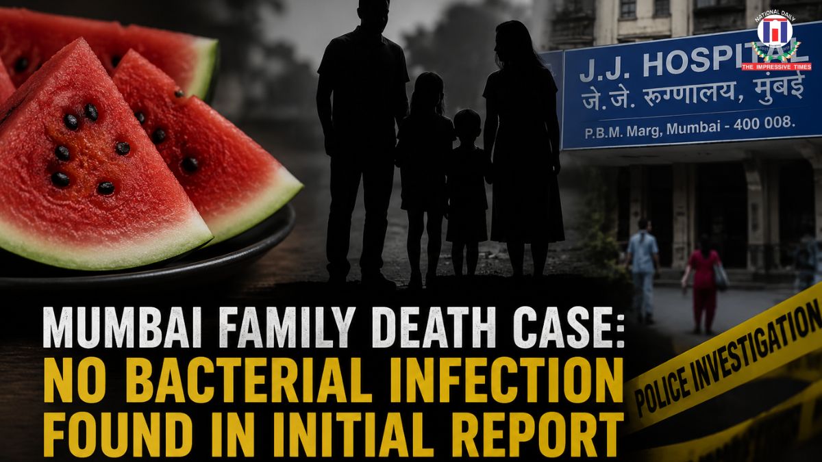 Mumbai Family Death Mystery Deepens, No Bacterial Infection Found in Initial Report