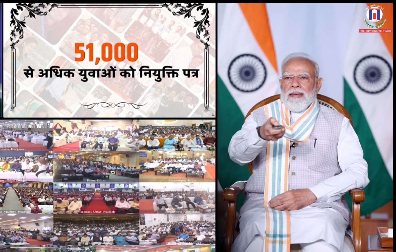 PM Modi Hands Over 51,000+ Job Letters at 19th Rozgar Mela, Highlights Expanding Opportunities for Youth