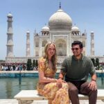 Donald Trump’s Daughter Tiffany Trump Visits Taj Mahal with Husband in Agra