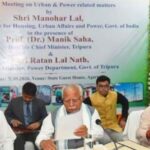 Union Minister Manohar Lal Reviews Power and Urban Development Projects in Tripura, Pushes for Smart Metering and Solar Expansion