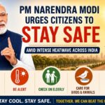 PM Narendra Modi Urges Citizens to Stay Safe Amid Intense Heatwave Across India