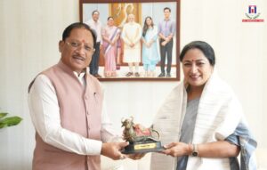 Chhattisgarh CM Vishnu Deo Sai Pays Courtesy Visit to Delhi CM Rekha Gupta in New Delhi