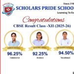 Scholars Pride School Achieves Perfect 100 Percent Result in CBSE Class 12 Board Examination