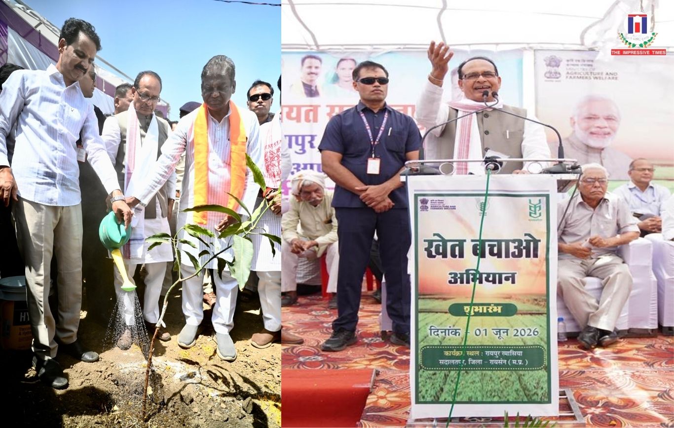 Union Agriculture Minister Shivraj Chouhan Launches ‘Khet Bachao Abhiyan’, Calls for Sustainable Farming and Soil Conservation