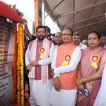 Concluding Ceremony of ‘Khet Bachao Abhiyan’ Held in Rewari in the Presence of Union Agriculture Minister Shivraj Singh Chouhan and CM Nayab Singh Saini