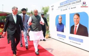 Defence Minister Rajnath Singh & Australian Defence Minister Richard Marles Strengthen India-Australia Strategic Partnership