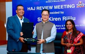 Kiren Rijiju Reviews Haj 2026 Arrangements, Charts Roadmap for Haj 2027