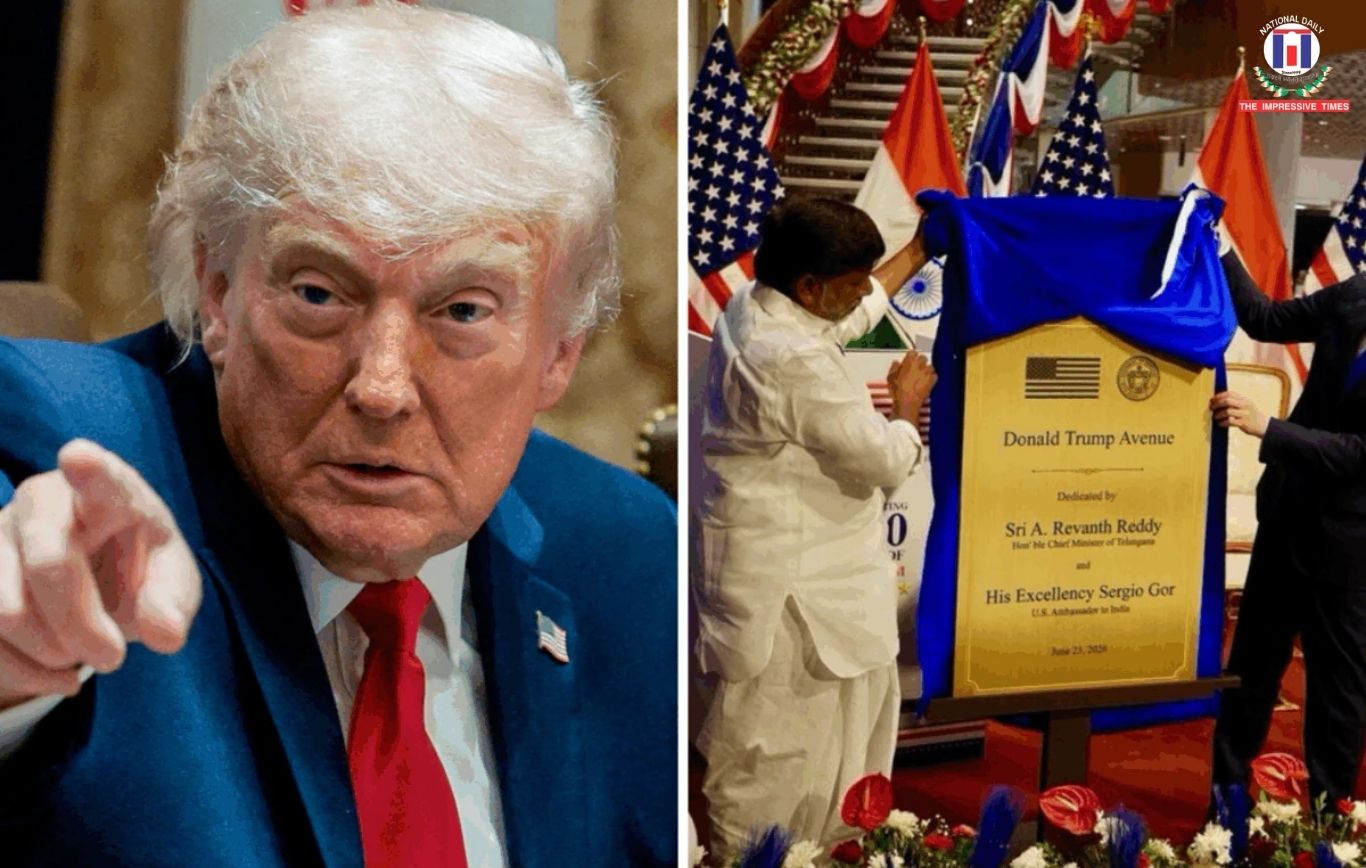 Donald Trump Avenue in Hyderabad: Telangana’s New Landmark Reflects Growing India-US Engagement