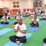 International Yoga Day 2026 Celebrated at National Media Centre in New Delhi