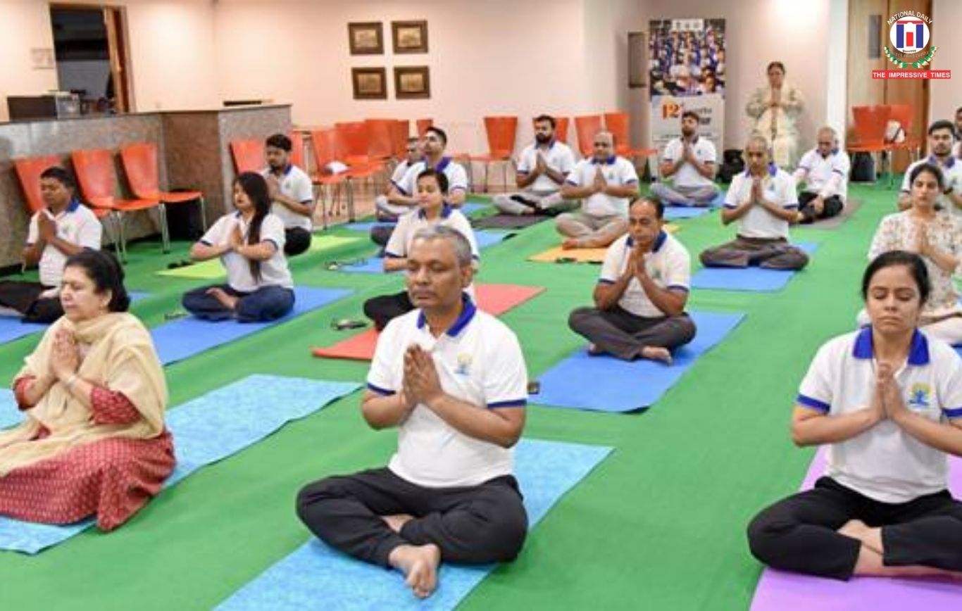International Yoga Day 2026 Celebrated at National Media Centre in New Delhi