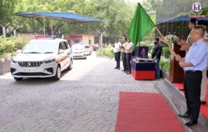 Delhi Police Flags Off 32 New PCR Patrol Vehicles to Strengthen Emergency Response Network