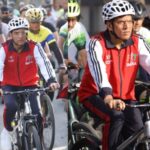 Union Minister Mansukh Mandaviya Marks World Bicycle Day with Cycling Event at JLN Stadium in Delhi