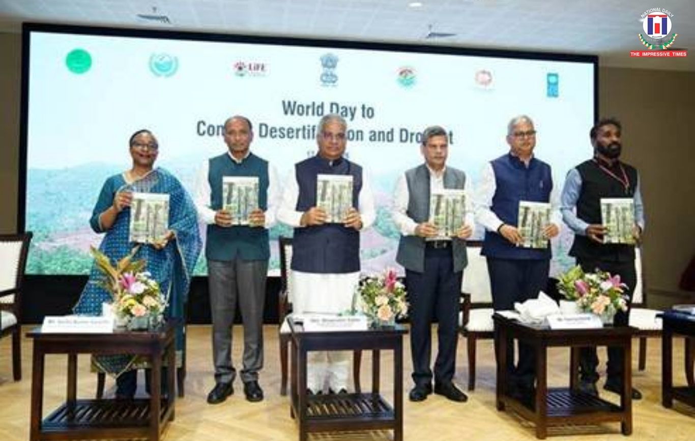 Bhupender Yadav Leads National Call for Land Restoration on World Day to Combat Desertification and Drought