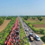 Historic 1,100-Metre Flag Yatra in Pali Dham Moves Towards World Record on Nirjala Ekadashi