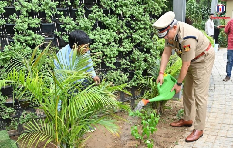 Delhi Police Launches Mega Tree Plantation Drive on World Environment Day