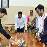 Tamil Nadu CM Vijay Meets Grandmaster Praggnanandhaa, Honours Chess Star with ₹50 Lakh Reward