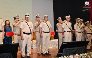 Pipping Ceremony held at PHQ; 179 Retiring Personnel of Delhi Police Conferred Honorary Ranks