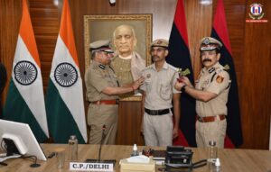 Delhi Police Commissioner Honours Personnel for Bravery, Grants Out-of-Turn Promotions