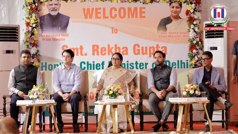 Chief Minister Rekha Gupta inaugurates ‘Citizen Lounge-cum-New Age Learning Centre’ at New Delhi District Magistrate’s Office