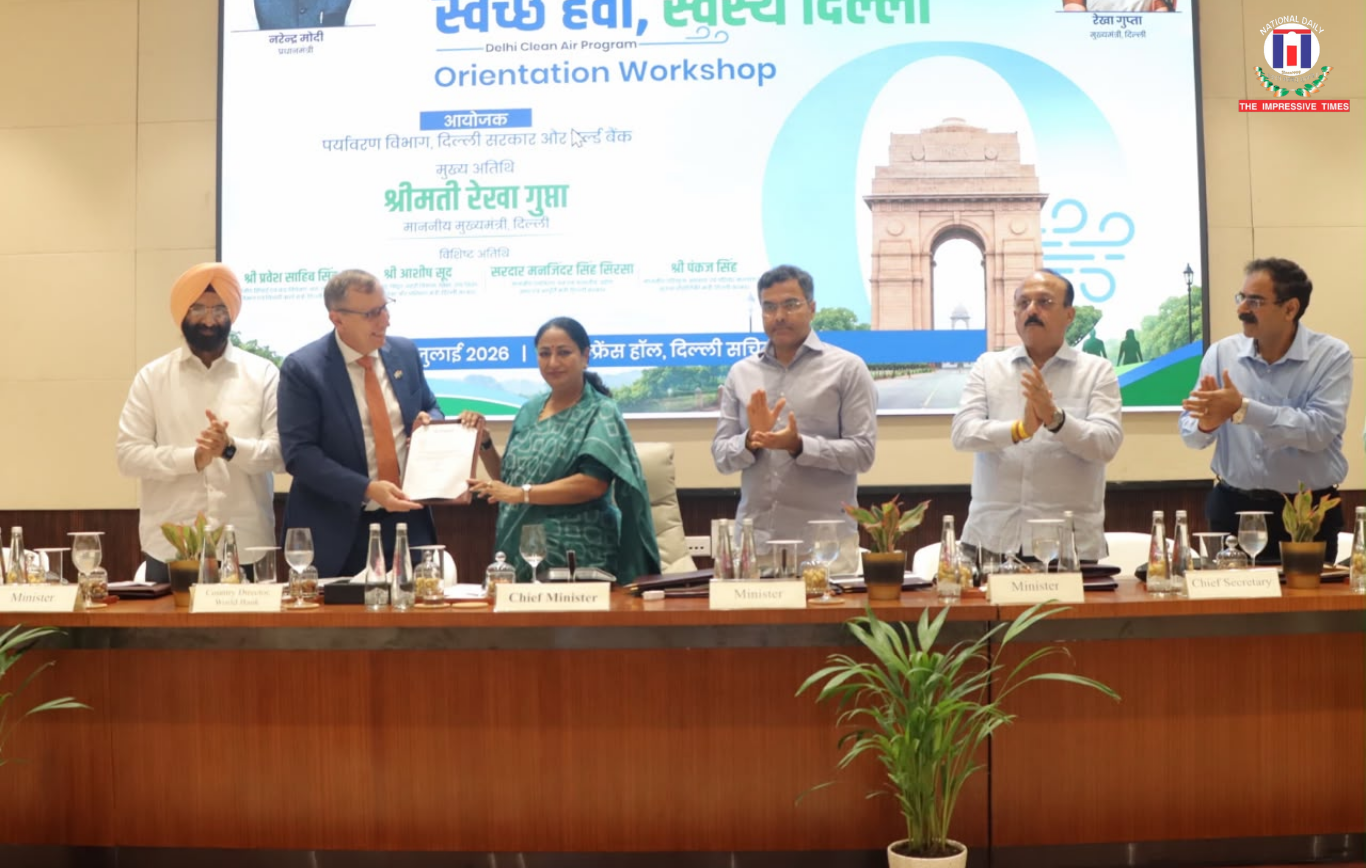 Delhi Government and World Bank Join Hands for ‘Clean Air, Healthy Delhi’, Chief Minister Rekha Gupta Inaugurates Orientation Workshop