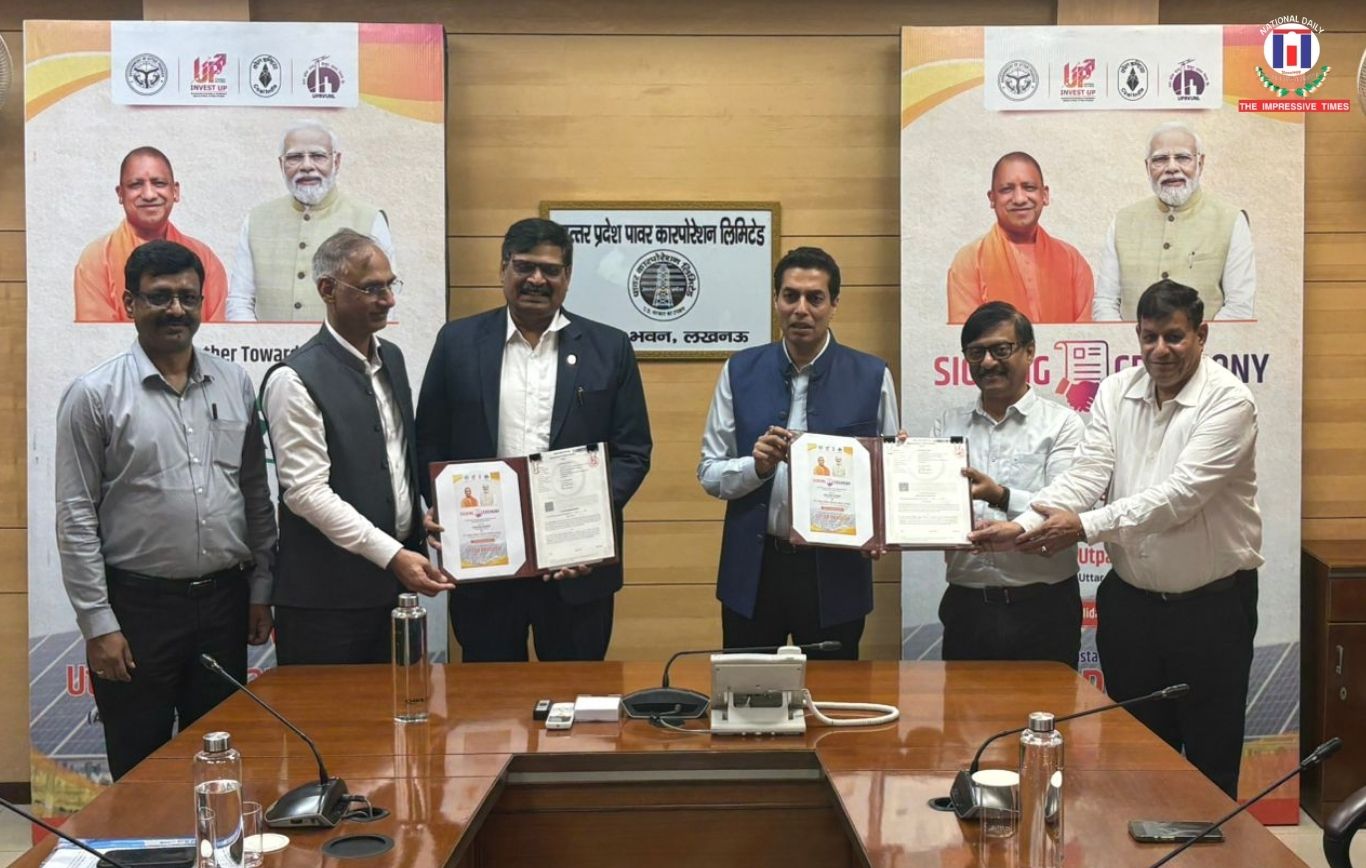 Coal India and Uttar Pradesh Rajya Vidyut Utpadan Nigam sign agreement for renewable energy generation in Uttar Pradesh