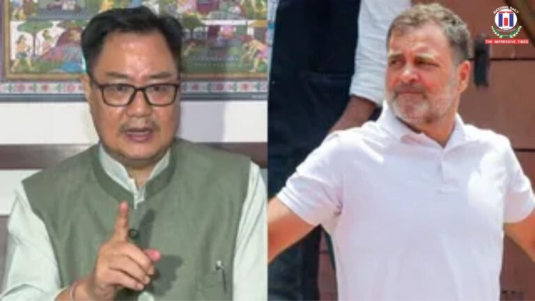 Kiren Rijiju Criticises Rahul Gandhi’s Remarks During Lok Sabha Debate on Anti-Paper Leak Bill